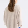 Agna Pattern Sweater Ecru Agna Pattern Sweater Ecru