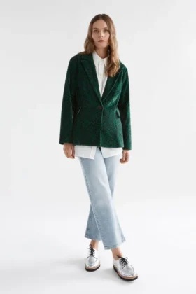 Altes Jacket Green Sinda Print Altes Jacket Green Sinda Print