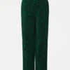 Altes Pant Green Sinda Print