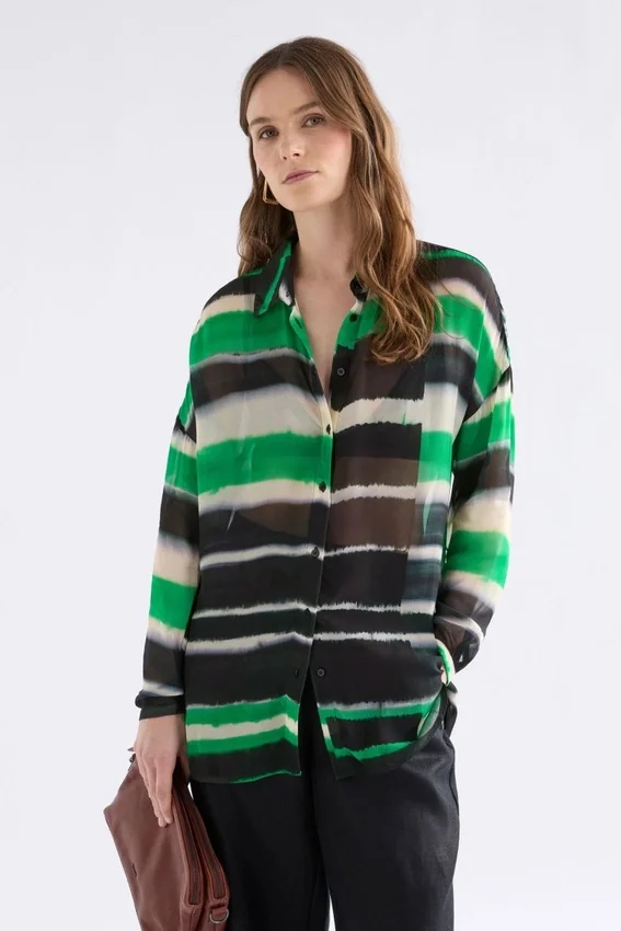 Eir Sheer Shirt Saillte Print Eir Sheer Shirt Saillte Print