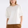 Famke T-Shirt White Famke T-Shirt White