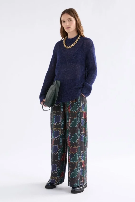 Fjer Sweater Bright Navy Fjer Sweater Bright Navy