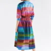 Gia 3/4 Sleeve Shirt Dress Gia 3/4 Sleeve Shirt Dress
