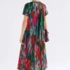 Haki Dress Mella Print Haki Dress Mella Print