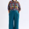 Ilona Linen Pant Peacock Ilona Linen Pant Peacock