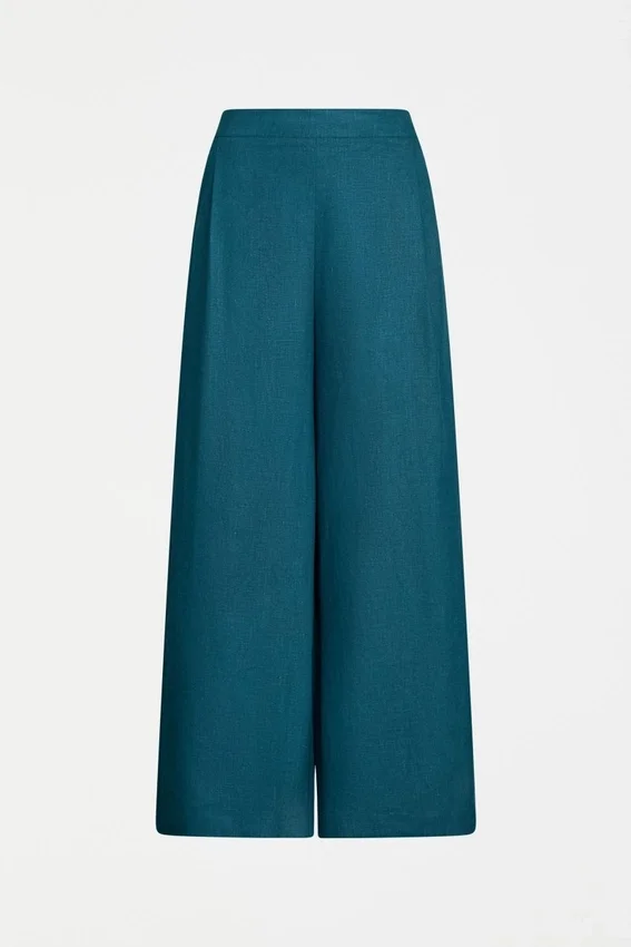 Ilona Linen Pant Peacock Ilona Linen Pant Peacock