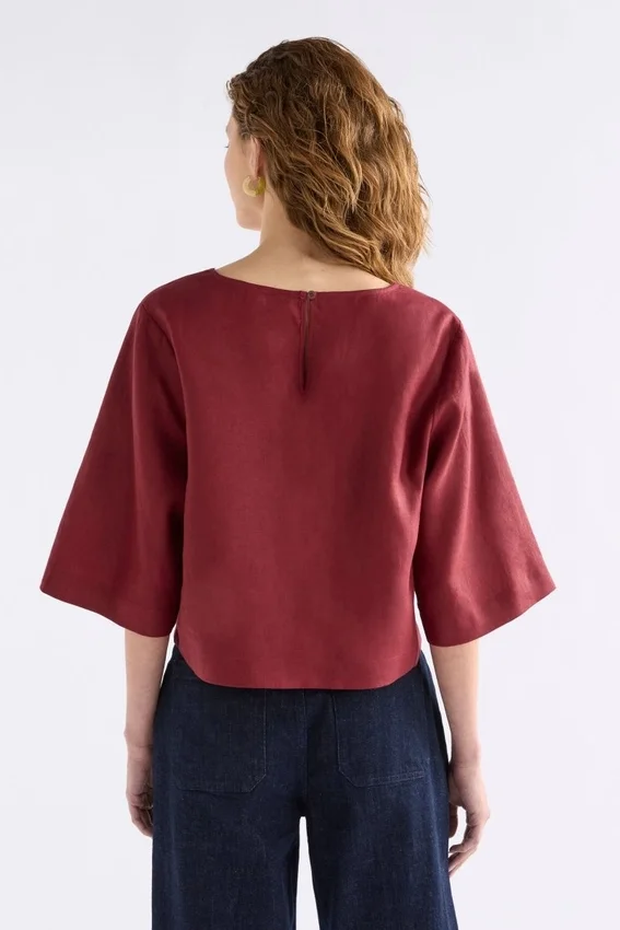 Llinen Light V Neck Top Llinen Light V Neck Top