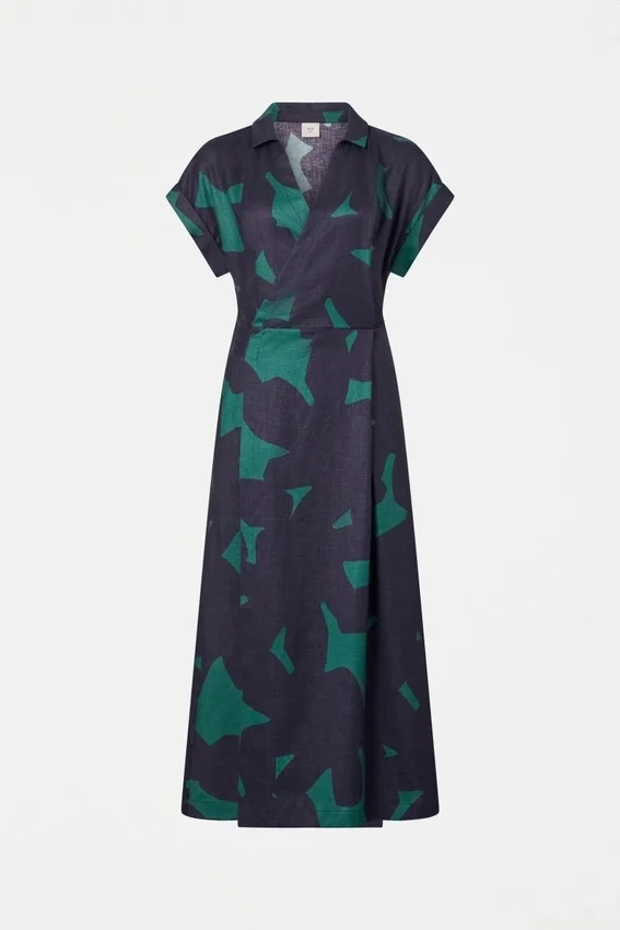 Minnen Wrap Dress Tera Print Minnen Wrap Dress Tera Print